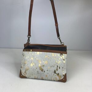 Vaan Jo Rawhide Leather Xbody NWT